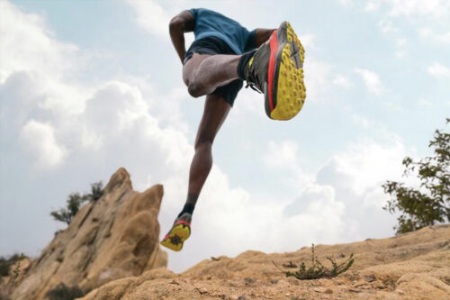 Hoka delivers trail racing shoe with two parallel carbon fiber plates