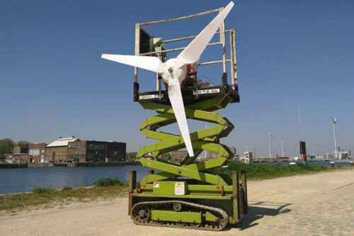 From Waste to Wind imprime en 3D des éoliennes à partir de plastique recyclé