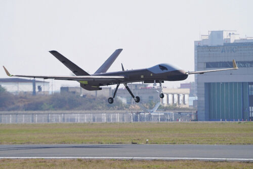 China's AVIC launches new all-composite model of its Wing Loong drone