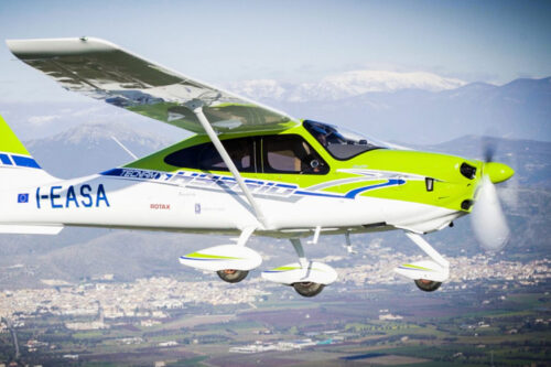 Tecnam P2010 H3PS hybrid aircraft takes to the skies for the first time