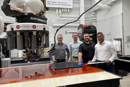 NIAR and Victrex Begin NCAMP qualification of automated fiber placed thermoplastic material system