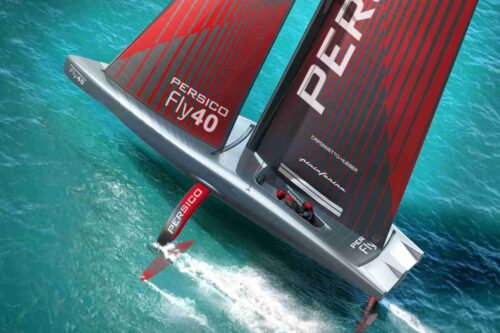 Pininfarina creates design for persico marine’s one design foiler