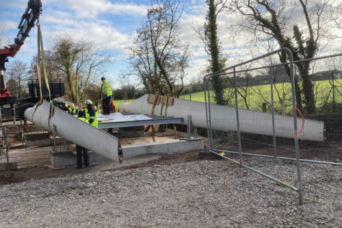 Re-Wind constructs first BladeBridge in Cork Ireland