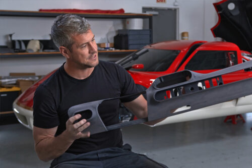 Stratasys partners with Radford to produce 500 3D-printed parts for the Lotus Type 62-2 Coachbuilt Sports car