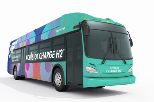 Hexagon Purus once again selected by New Flyer as partner for hydrogen bus market in North America