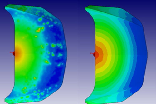 Non-matching mesh simulation now supports RTM process