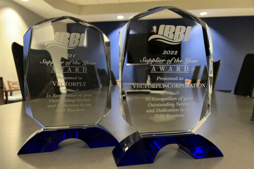 Vectorply wins second consecutive IBBI Supplier of the Year Award