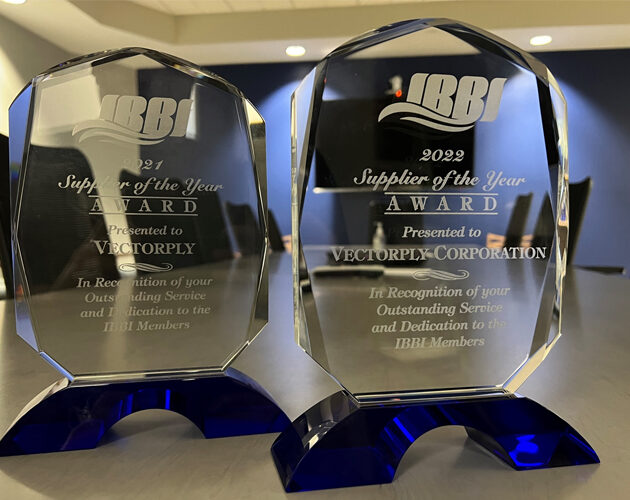 Vectorply wins second consecutive IBBI Supplier of the Year Award