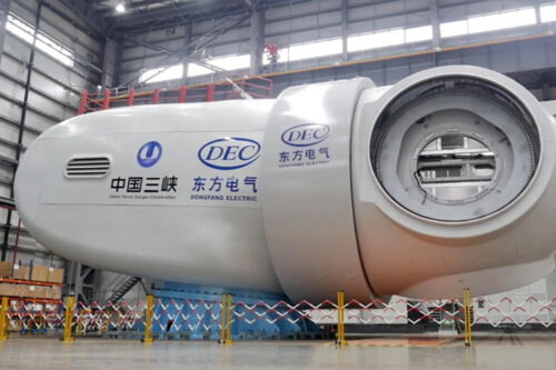China’s DEC has developed a 13 MW typhoon-resistant offshore wind turbine