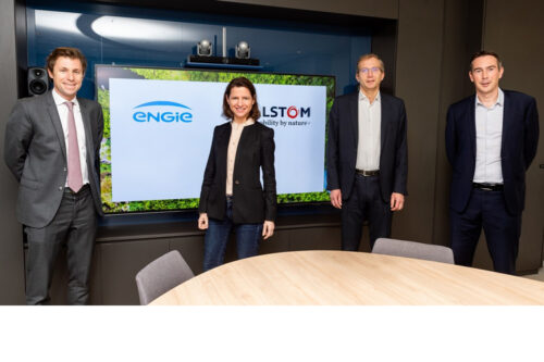 Alstom et ENGIE signent un partenariat pour l’approvisionnement en hydrogène renouvelable d’un système de piles à combustible pour le fret ferroviaire en Europe