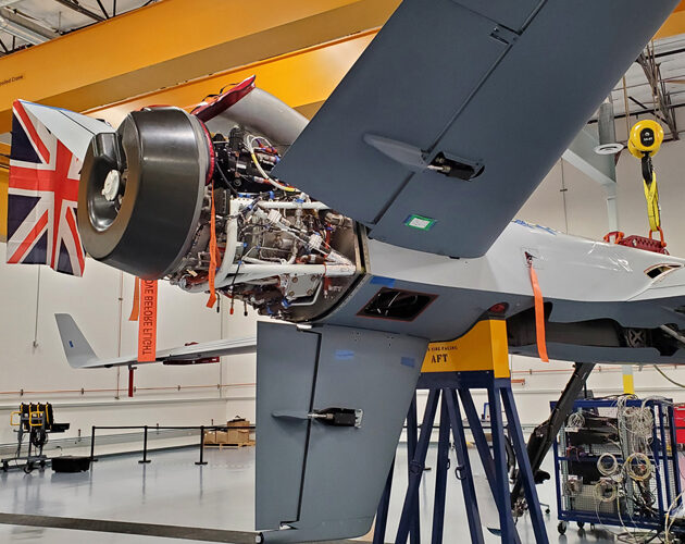 GA-ASI installs first V-Tail from GKN Aerospace onto MQ-9B RPA