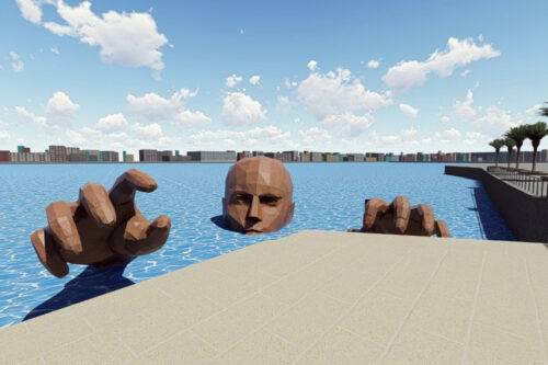 The Giant sculpture