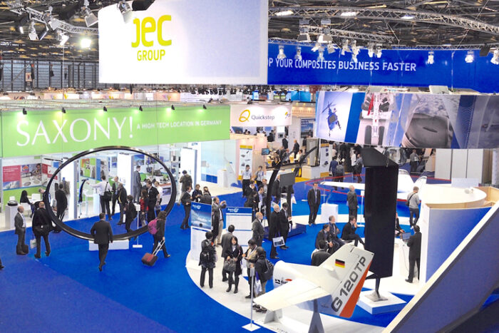 Une subvention jusqu’à 12500 € pour les PME exposant sur JEC World 2023