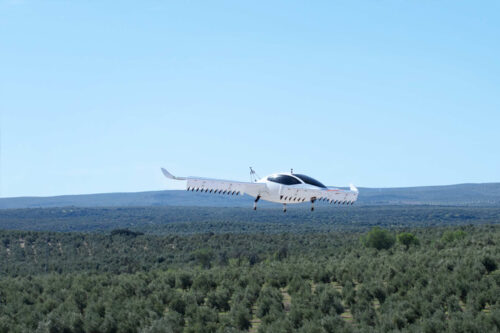 Lilium begins flight testing in Spain