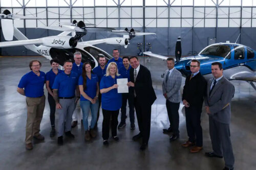 Joby receives Part 135 certificate from the FAA