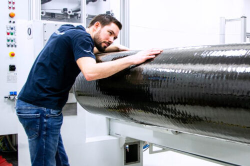 Kautex produces 320-liter hydrogen liner in blow molding process
