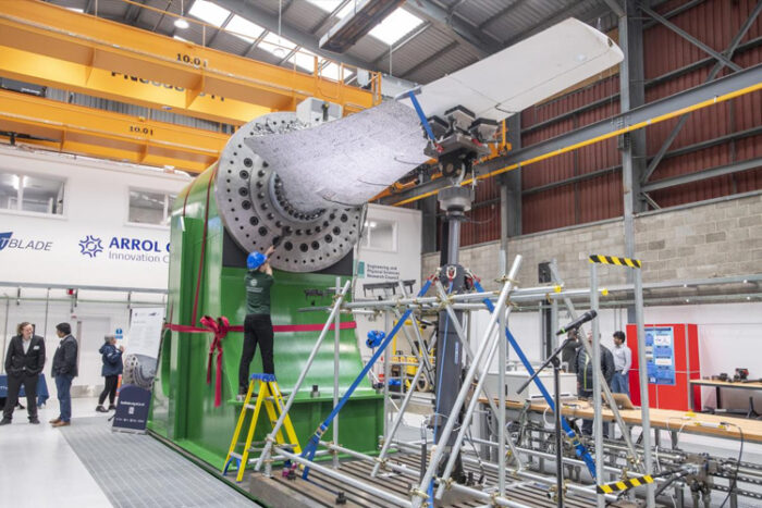 The FastBlade facility in Rosyth, Fife (credit: Lesley Martin)