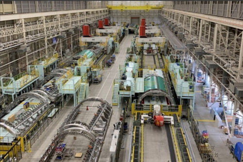 Official handover of the most modern fuselage panel production line to Mitsubishi Heavy Industries