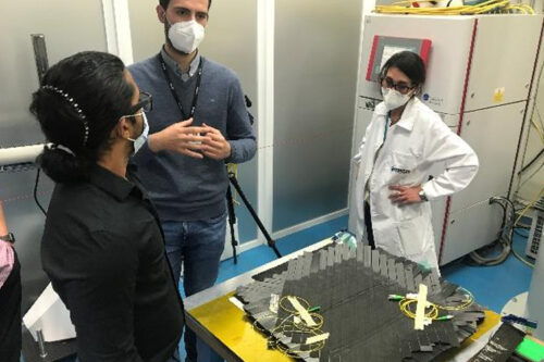 CAELESTIS partners visiting AIMEN during the kick off meeting on 9 th May 2022 © RTDS