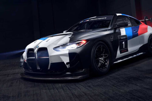 BMW unveils new M4 GT4 featuring more natural fibre parts than any other GT racing car in series production