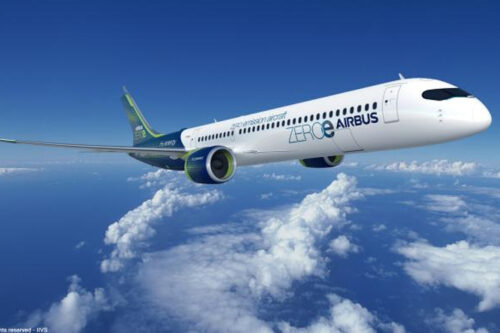 Zero-Emission Aviation: Commission launches new alliance to make hydrogen-powered and electric aircraft a reality (ZEROe turbofan concept. Photo Credit: Airbus)