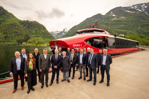 Brødrene Aa delivers the first AERO catamaran to serve the Saronic islands