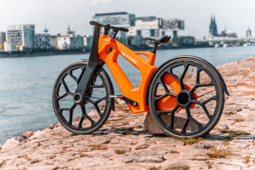 igus unveils an urban bike made from recycled plastic
