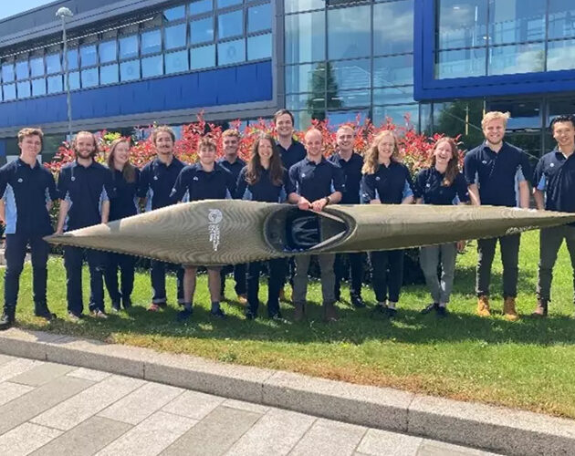 NCC wild water champion spearheads project for UK’s first sustainable kayak