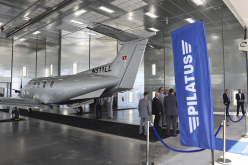 Pilatus opens new US paint facility in Colorado