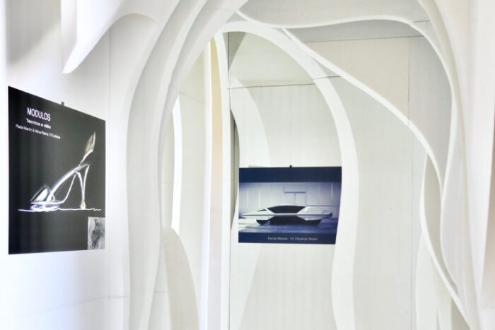 "Visions in Design" using Silver Fir Pavillion made in Divinycell PET foam