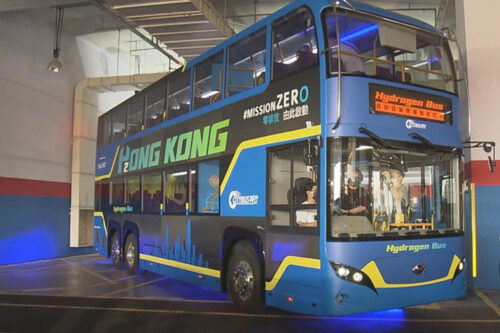CIMC Enric supplies Type IV hydrogen supply system for the first hydrogen buses in Hong Kong
