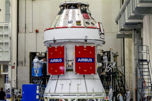 Artemis I Orion at Nasa - Copyright-NASA-RadislavSinyak