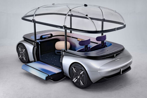 Asahi Kasei will present its newest concept car AKXY2 for the first time in Europe