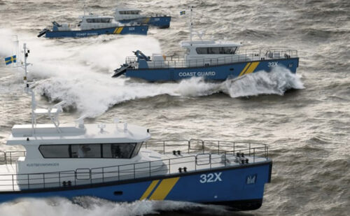 Damen Shipyards builds seven carbon fibre patrol vessels for Swedish Coast Guard