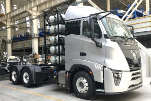 Sinoma Suzhou’s 210L hydrogen storage cylinders sustain hydrogen-powered heavy trucks