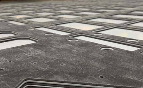 EV battery base plate lightweight material offers improved fire safety