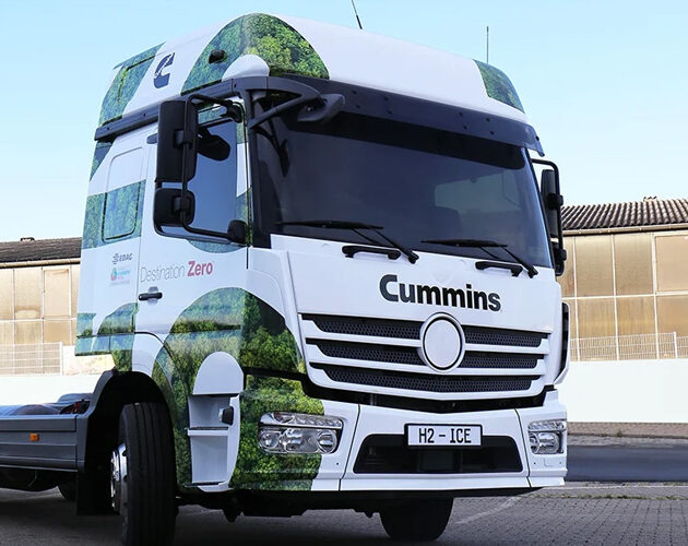 Cummins to reveal zero-carbon H2-ICE concept truck