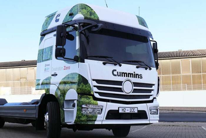 Cummins to reveal zero-carbon H2-ICE concept truck