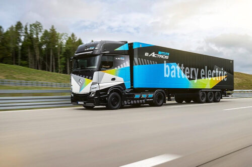 Mercedes-Benz Trucks presents the eActros LongHaul for long-distance transport