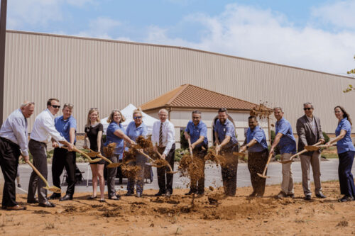 Scott Bader Mocksville host historic groundbreaking ceremony
