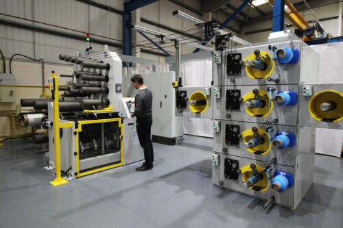 Cygnet Texkimp builds high precision Slitter Spooler Rewinder for industry trials