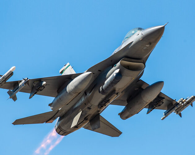 Collins Aerospace selected by AFRL to build thermoplastic fin for F-16