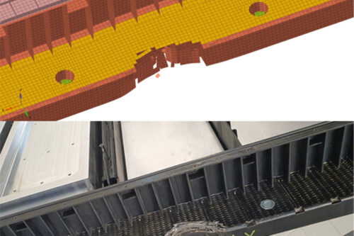 Large battery enclosures made from plastic series-ready