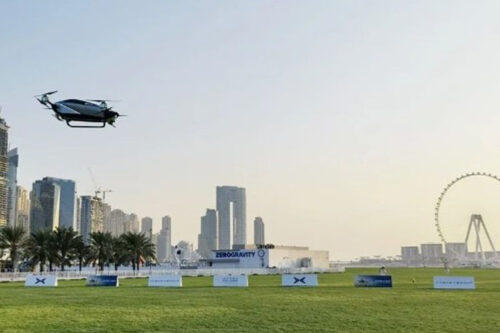 XPeng’s flying car X2 completes maiden overseas public flight in Dubai 