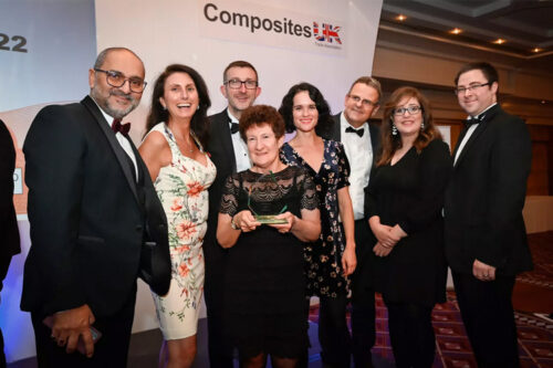 Leybold UK wins Composites UK 2022 Industry Awards in the Social Impact category