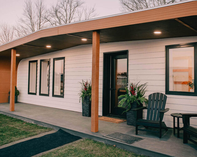 First 100%  bio-based 3D-printed home unveiled at the University of Maine