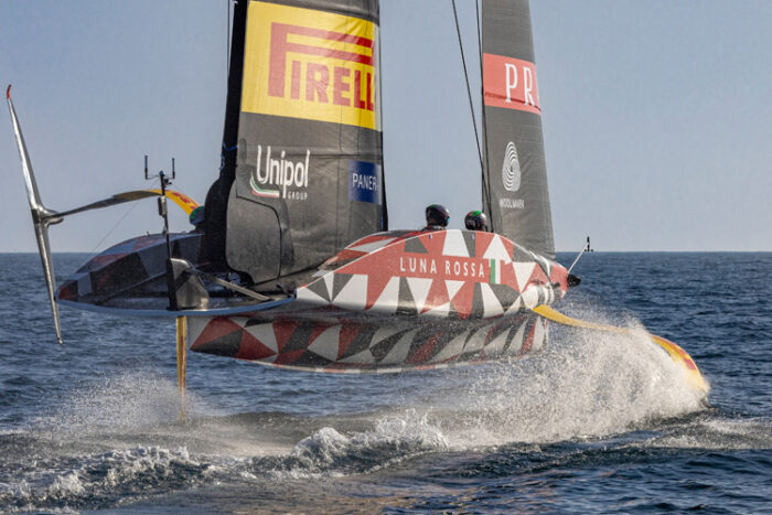 Luna Rossa Prada Pirelli uses Siemens Xcelerator as a Service to accelerate development of an extreme class of optimized America’s Cup yacht (Image credit: Luna Rossa Prada Pirelli)