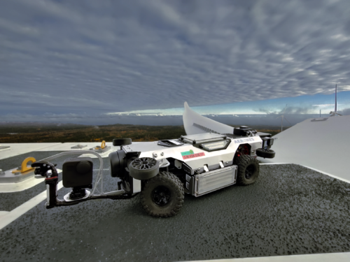 Aerones internal Crawler (internal inspection robotic technology). ©aerones