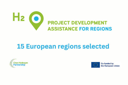 Clean Hydrogen partnership selects 15 regions to receive project development assistance