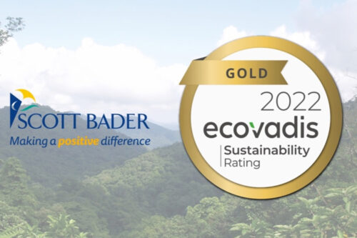 EcoVadis awards Scott Bader Gold sustainability rating